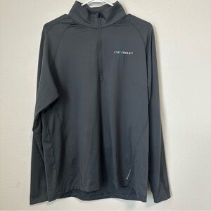 Men's OGIO Gray Quarter Zip Long Sleeve
